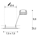 Dimensioned drawing