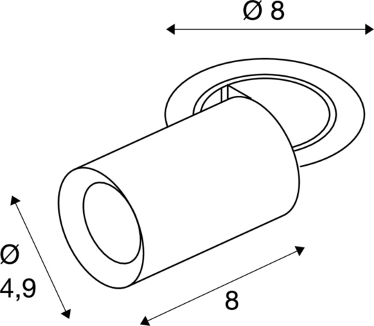 Dimensioned drawing