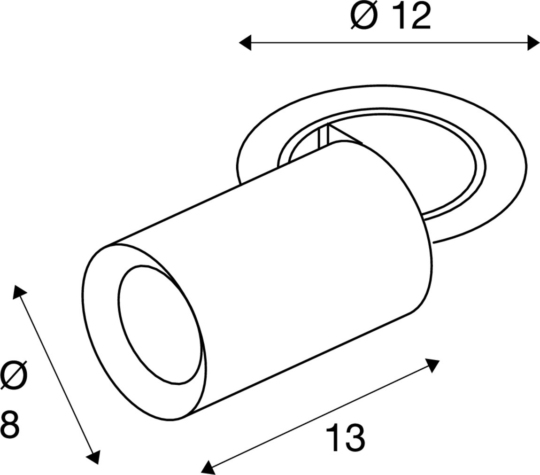 Dimensioned drawing