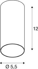 Dimensioned drawing