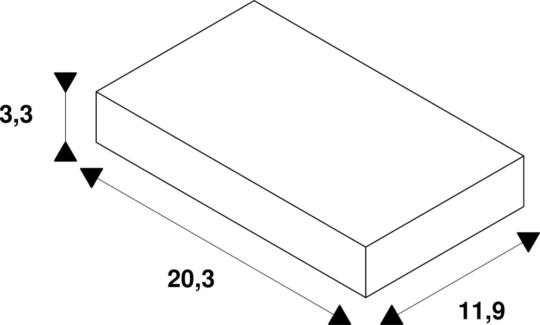 Dimensioned drawing