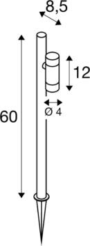 Dimensioned drawing