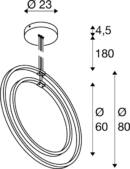 Dimensioned drawing