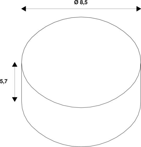 Dimensioned drawing