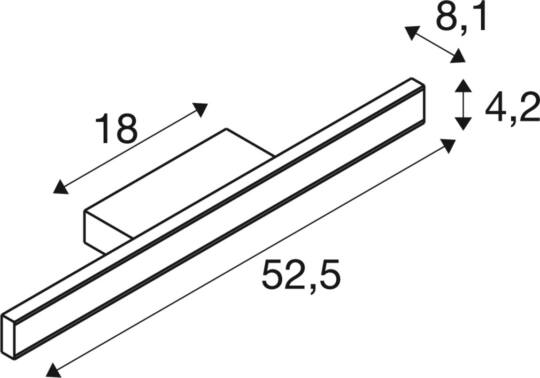 Dimensioned drawing