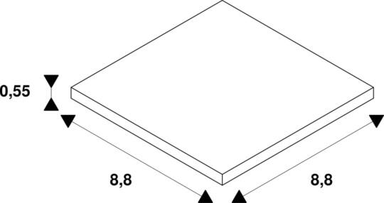 Dimensioned drawing