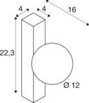 Dimensioned drawing