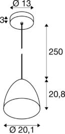 Dimensioned drawing