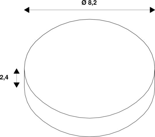 Dimensioned drawing