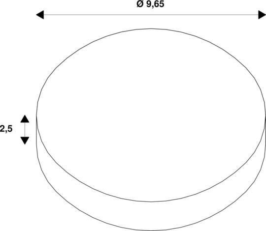 Dimensioned drawing