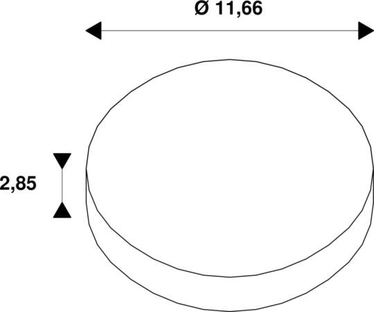 Dimensioned drawing