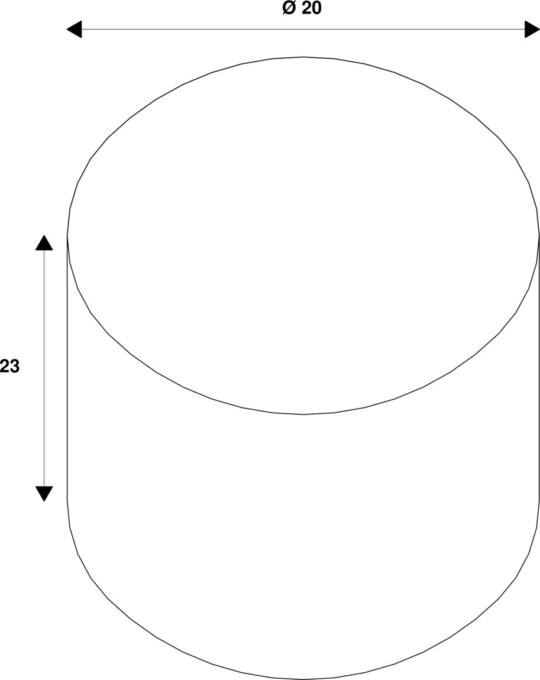 Dimensioned drawing