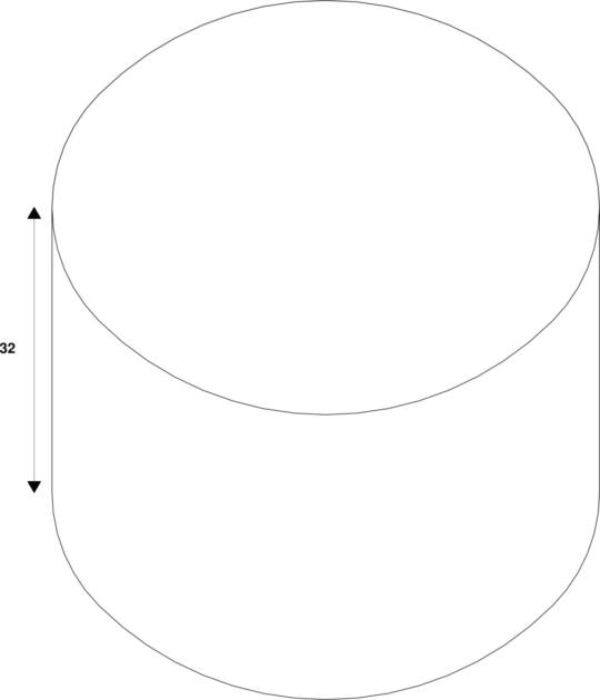 Dimensioned drawing