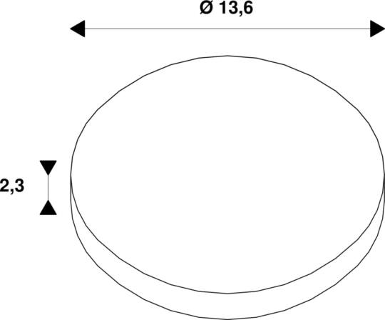 Dimensioned drawing