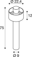 Dimensioned drawing