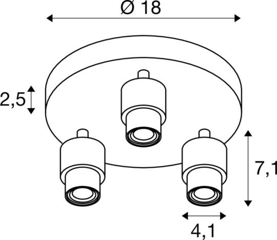 Dimensioned drawing