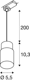 Dimensioned drawing