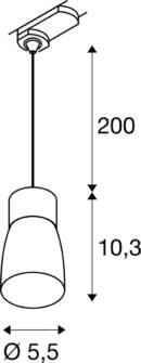 Dimensioned drawing