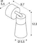 Dimensioned drawing