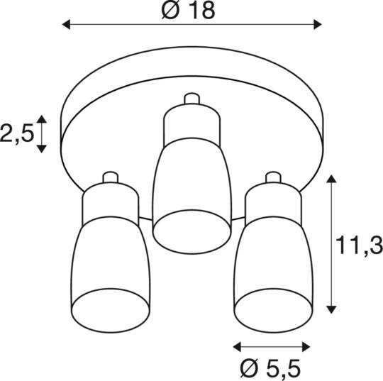 Dimensioned drawing