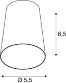 Dimensioned drawing