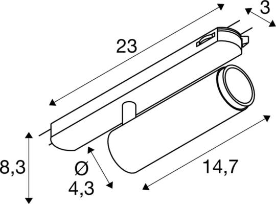 Dimensioned drawing