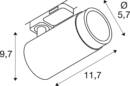 Dimensioned drawing