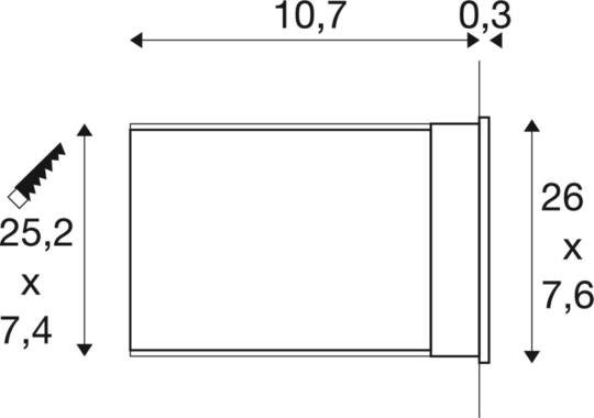 Dimensioned drawing