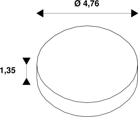 Dimensioned drawing