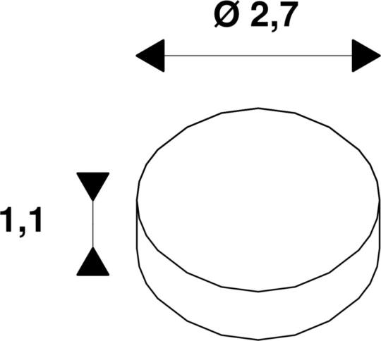 Dimensioned drawing