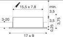 Dimensioned drawing