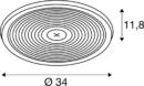 Dimensioned drawing