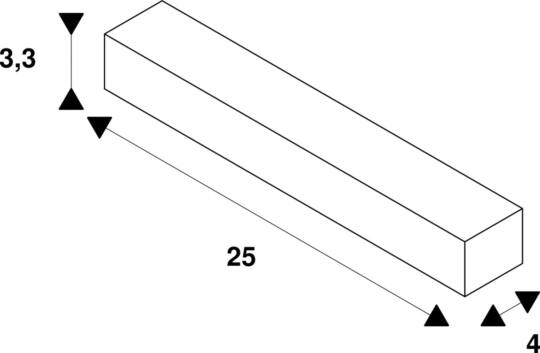 Dimensioned drawing