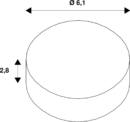 Dimensioned drawing