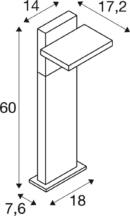 Dimensioned drawing