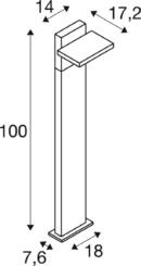 Dimensioned drawing