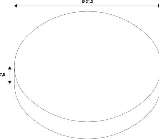 Dimensioned drawing