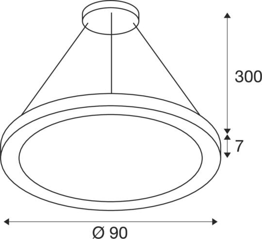 Dimensioned drawing