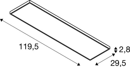 Dimensioned drawing