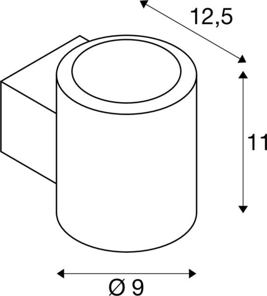 Dimensioned drawing