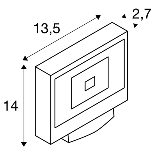 Dimensioned drawing